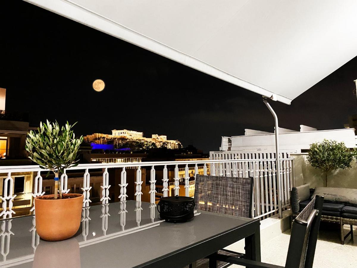 Parthenon And Syntagma Square View Apartment Athens Exterior photo