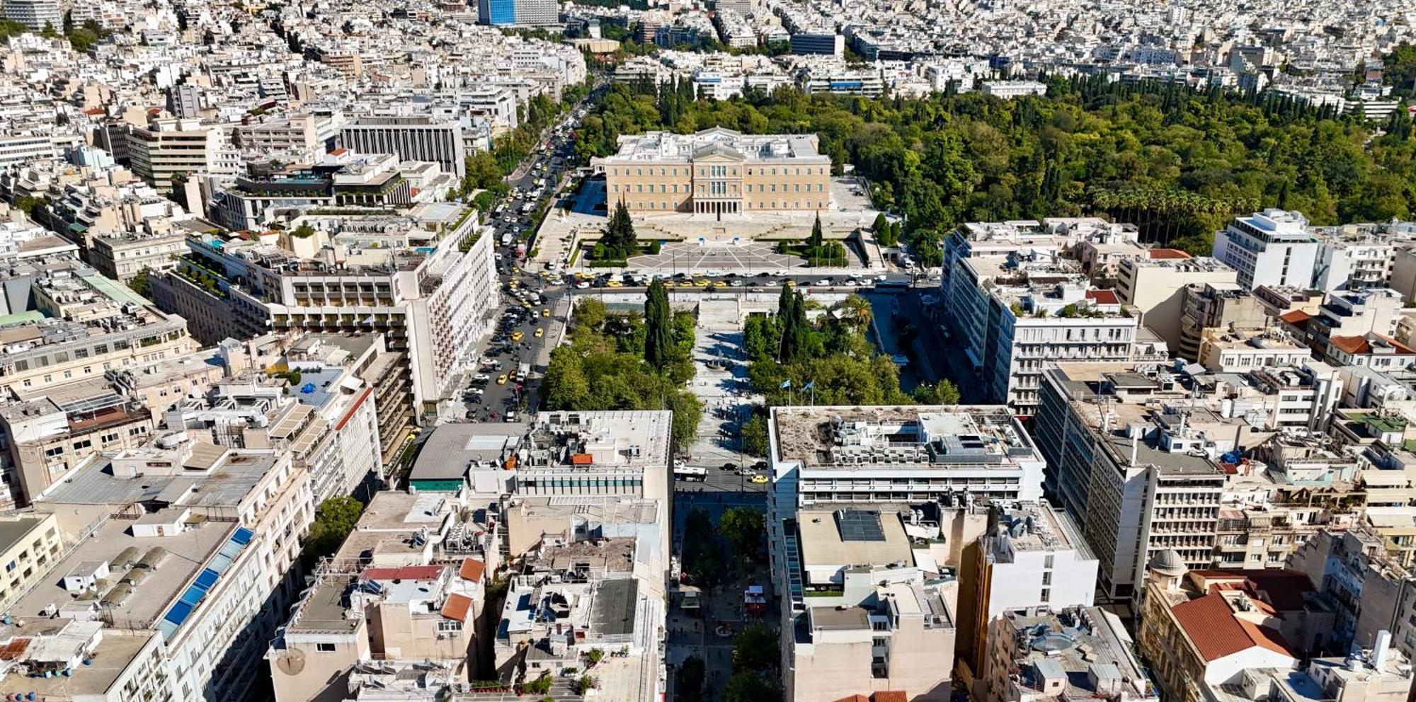 Parthenon And Syntagma Square View Apartment Athens Exterior photo